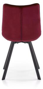 Jídelní židle K332, červená