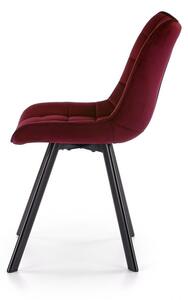 Jídelní židle K332, červená