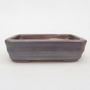 E-bonsai Keramická bonsai miska 11,5 x 8,5 x 3 cm kovová