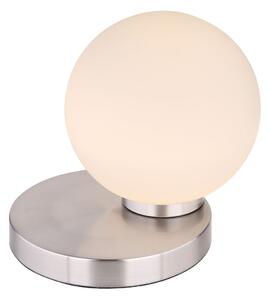 RABALUX Stolní moderní stmívatelná LED lampa TRUDY, 5W, teplá bílá, chromovaná 006383