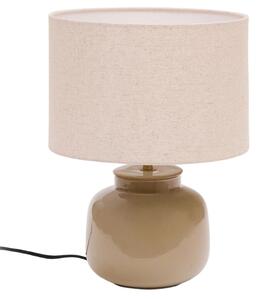 Zelená keramická stolní lampa Kave Home Tay