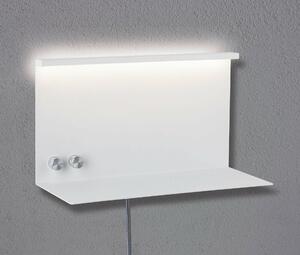 PAULMANN LED nástěnné svítidlo Ablage Jarina 4,5 W/ 1,6 W bílá/dřevo, kov/umělá hmota 789.19