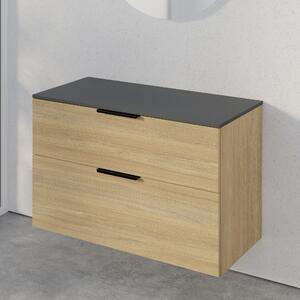 Vanity unit TIM 100 cm for countertop washbasin - colour selectable
