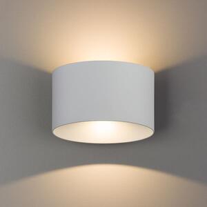 NOWODVORSKI LED nástěnné venkovní osvětlení ELLIPSES, 2x5W, teplá bílá, bílé 8140