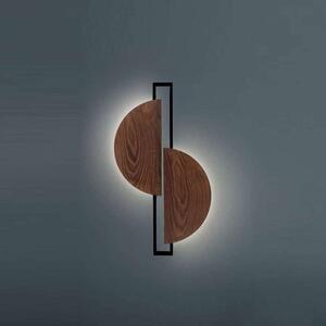NOWODVORSKI Dřevěné skandinávské nástěnné osvětlení SUNRISE LED, 12W, teplá bílá 7652