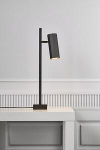 NORDLUX Designová stolní kovová lampa na čtení ALANIS, 1xGU10, 15W, černá 2213455003