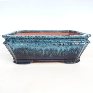 E-bonsai Miska 36,5 x 26 x 12,5 cm barva modrobílá