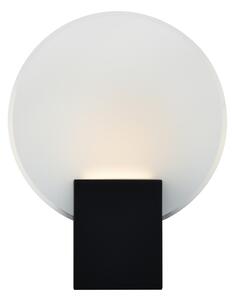 NORDLUX Skleněné nástěnné LED osvětlení do koupelny HESTER, 9W, černé 2015391003