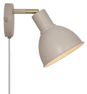 NORDLUX Nástěnná lampa POP, 1xE27, 18W, béžová 45841009