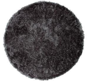 Kulatý koberec Natta, tmavě šedý, ⌀200