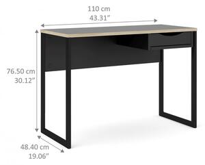 Psací stůl Function Plus 70513 černý - TVI