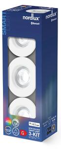 Nordlux Stmívatelná bodovka Don Smart Color IP65 - 3kit Barva: Bílá