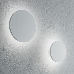 IDEAL LUX LED nástěnné svítidlo COVER, kulaté, bílé, 15cm 195704