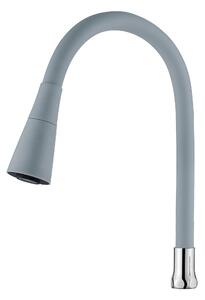 Invena Invena, 2-funkční elastická výlevka pro dřezové baterie, šedá, INV-SC-B1-1Z2-L