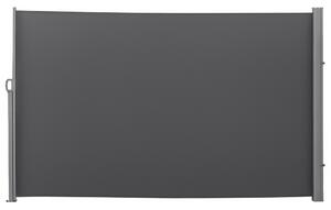 Zatahovací boční markýza Outsunny 300x180 cm - Rolovací obrazovka, voděodolná a UV ochranou pro zahradu, balkon, terasu, šedá | Aosom