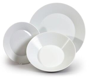 Thun 1794 Lea, sada talířů, český porcelán, bílá, Thun, 18 d
