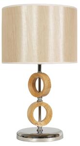 CLX Stolní designová lampa ALBERTO, béžová 41-01108