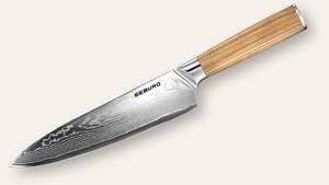 Šéfkuchařský nůž Seburo HOKORI Damascus 200mm