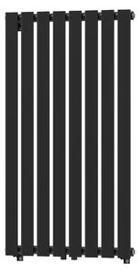 Gamma Vertical, topné těleso 600x1100 mm, 737 W, černá matná, GMA-VERT-11060-BK