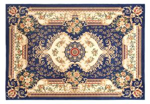 Tmavě modrý koberec 140 x 200 cm GAZIANTEP