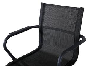 Jídelní židle Alina, 2ks, černá