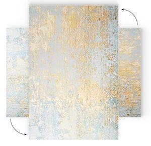 ALLboards METAL MB96_00101 Magnetická kovová tabule zlatý beton 90x60 cm