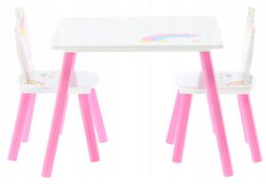 Aga Dětský stůl + židle Lily