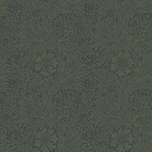 Vliesová tapeta na zeď, zelená, květiny, listy, 124255, William Morris At Home