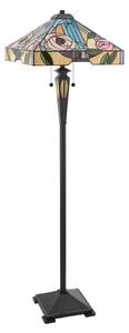 Endon 64383 - Stojací lampa Tiffany WILLIOW 2xE27/60W/230V pr. 42,5 cm