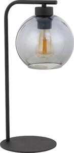 TK-LIGHTING Moderní stolní lampa CARLO, 1xE27, 60W, černá 5102