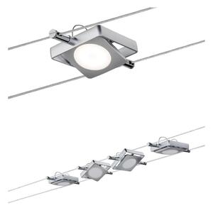 Paulmann 94107 - SADA 4xLED/4,3W Kompletní lankový systém MAC 230V