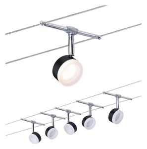 Paulmann 94457 - SADA 5xLED/4W Kompletní lankový systém CLEAR 230V