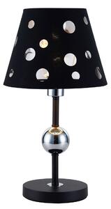 CLX Stolní designová lampa TREVISO, 1xE14, 60W, černá 50501107