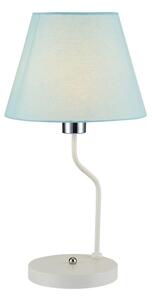 CLX Stolní moderní lampa VLADIMIRO, 1xE14, 60W, modrobílá 50501099