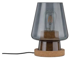 Paulmann 79736 - 1xE27/20W Stolní lampa IBEN 230V kouřová