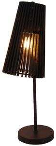 CLX Stolní lampa ve skandinávském stylu SESTO SAN GIOVANNI, 1xE27, 40W, černá 50501032