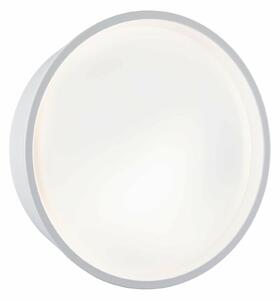 PAULMANN LED venkovní nástěnné svítidlo Platomo IP44 kruhové 180mm 3000K 14,5W 230V bílá umělá hmota