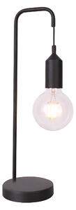 CLX Stolní lampa ve skandinávském stylu MARSALA, 1xE27, 40W, černá 50501194