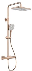 KFA Armatura 5756-910-34 - Sprchová sada s termost. baterií MALAGA rose gold