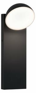 PAULMANN LED venkovní nástěnné svítidlo Puka IP44 kruhové 110x125mm 3000K 8,5W 230V antracit hliník