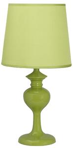 CLX Moderní stolní lampa MARIAN, 1xE14, 40W, zelená 41-11725