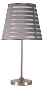 CLX Moderní stolní lampa TORCELLO, 1xE27, 60W, šedá 41-18994