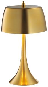 CLX Dotyková stolní lampa PATERNO, 2xE14, 40W, zlatá 41-25173
