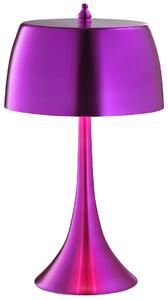 CLX Dotyková stolní lampa PATERNO, 2xE14, 40W, fialová 41-25203