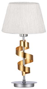 CLX Stolní lampa v klasickém stylu ROCCO, 1xE27, 60W, zlatá 41-23483