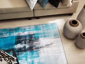 Modrý koberec 80 x 150 cm TRABZON