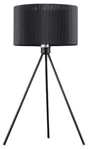 CLX Designová stolní lampa trojnožka ROMAN, 1xE27, 60W, černá 41-74034