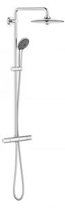 Thermostatic 3-jet shower set