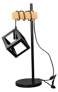 PLX Skandinávské stolní dřevěná lampa RIVERSIDE, 1xE27, 60W 314598
