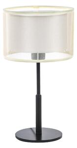 RABALUX Moderní stolní lampa ANETA, 1xE27, 40W, černá, béžová 005095